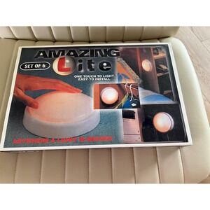 Ever Lite Click Lights Set Of 6, Mobile Click Lights - NOS